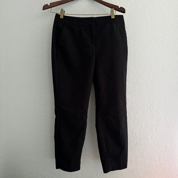 Express Black Size 2S Columnist High Waisted Body Contour Knit Ankle Pant - Picture 1 of 3